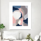 Intertwined Tones II by June Vess on GIANT ART - pink abstract abstract