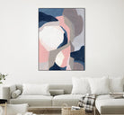 Intertwined Tones II by June Vess on GIANT ART - pink abstract abstract
