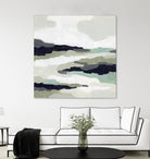 Mint Mesa II by June Vess on GIANT ART - grey  abstract abstract