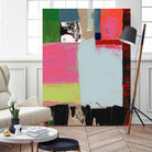 Pink Blocks III by Cartissi on GIANT ART - red abstract abstract