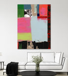 Pink Blocks III by Cartissi on GIANT ART - red abstract abstract
