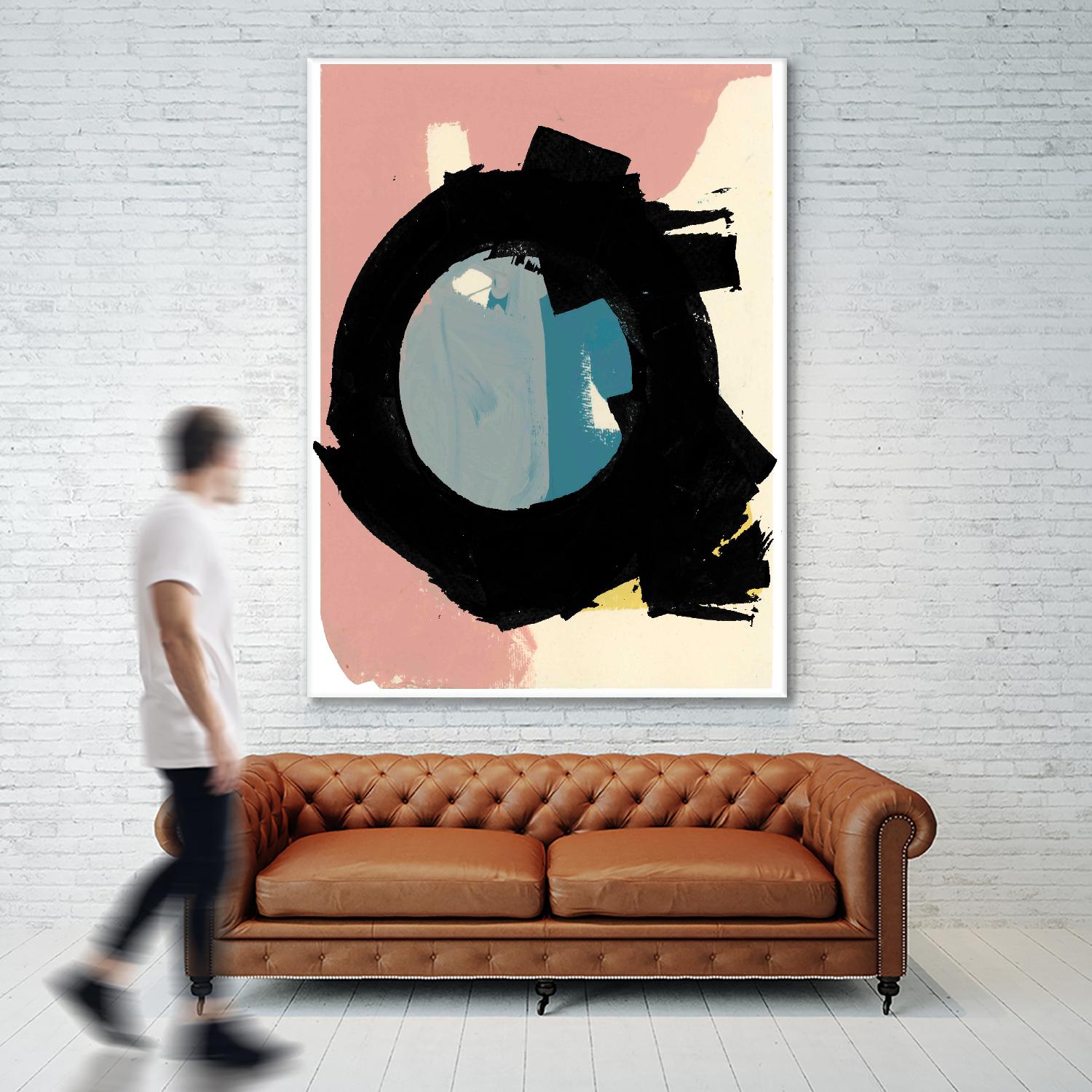 Zen Abstract I by Cartissi on GIANT ART - pink abstract abstract