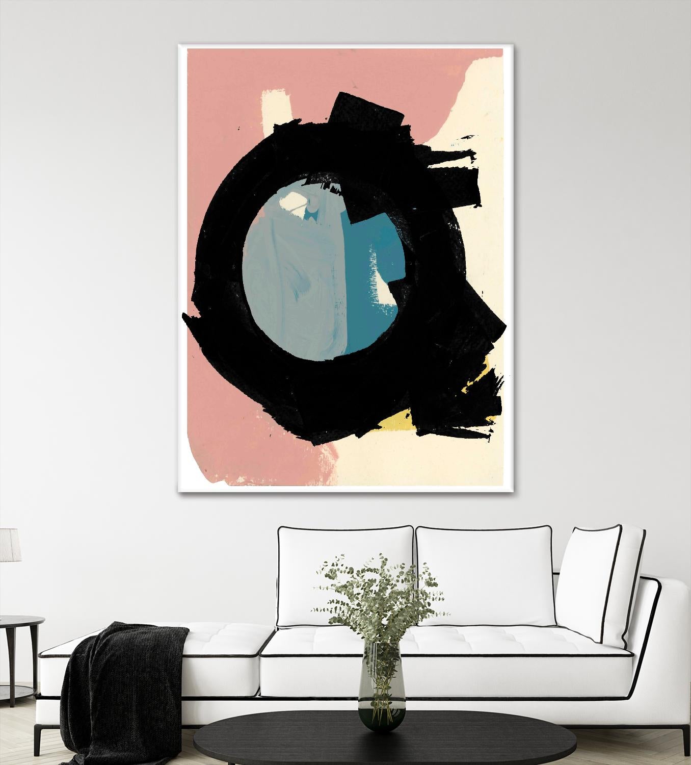 Zen Abstract I by Cartissi on GIANT ART - pink abstract abstract