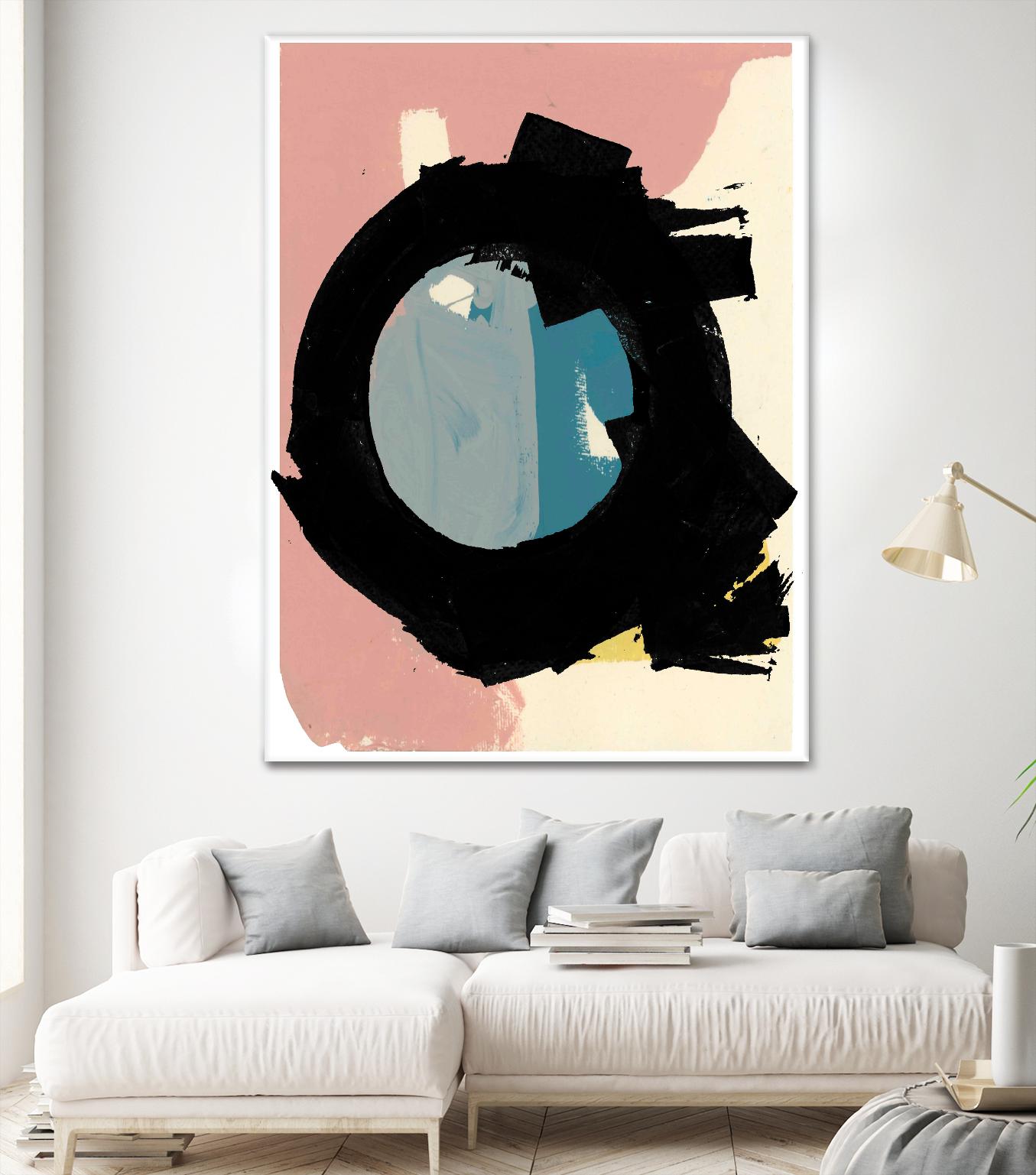 Zen Abstract I by Cartissi on GIANT ART - pink abstract abstract