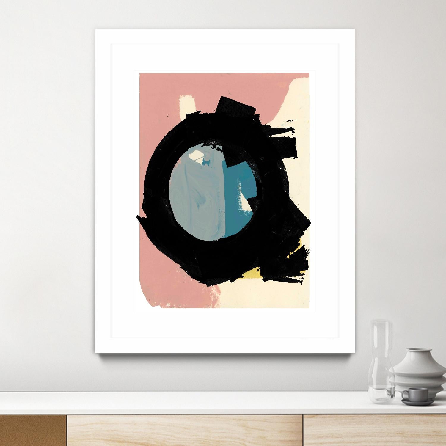 Zen Abstract I by Cartissi on GIANT ART - pink abstract abstract