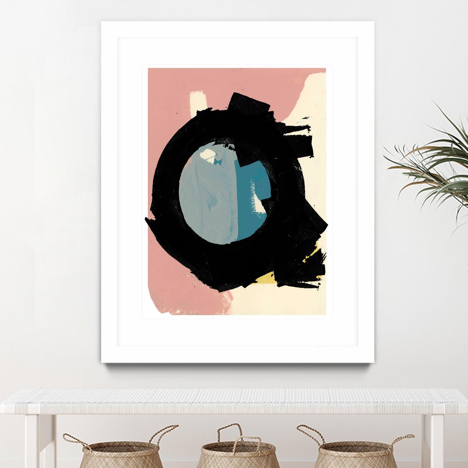 Zen Abstract I by Cartissi on GIANT ART - pink abstract abstract