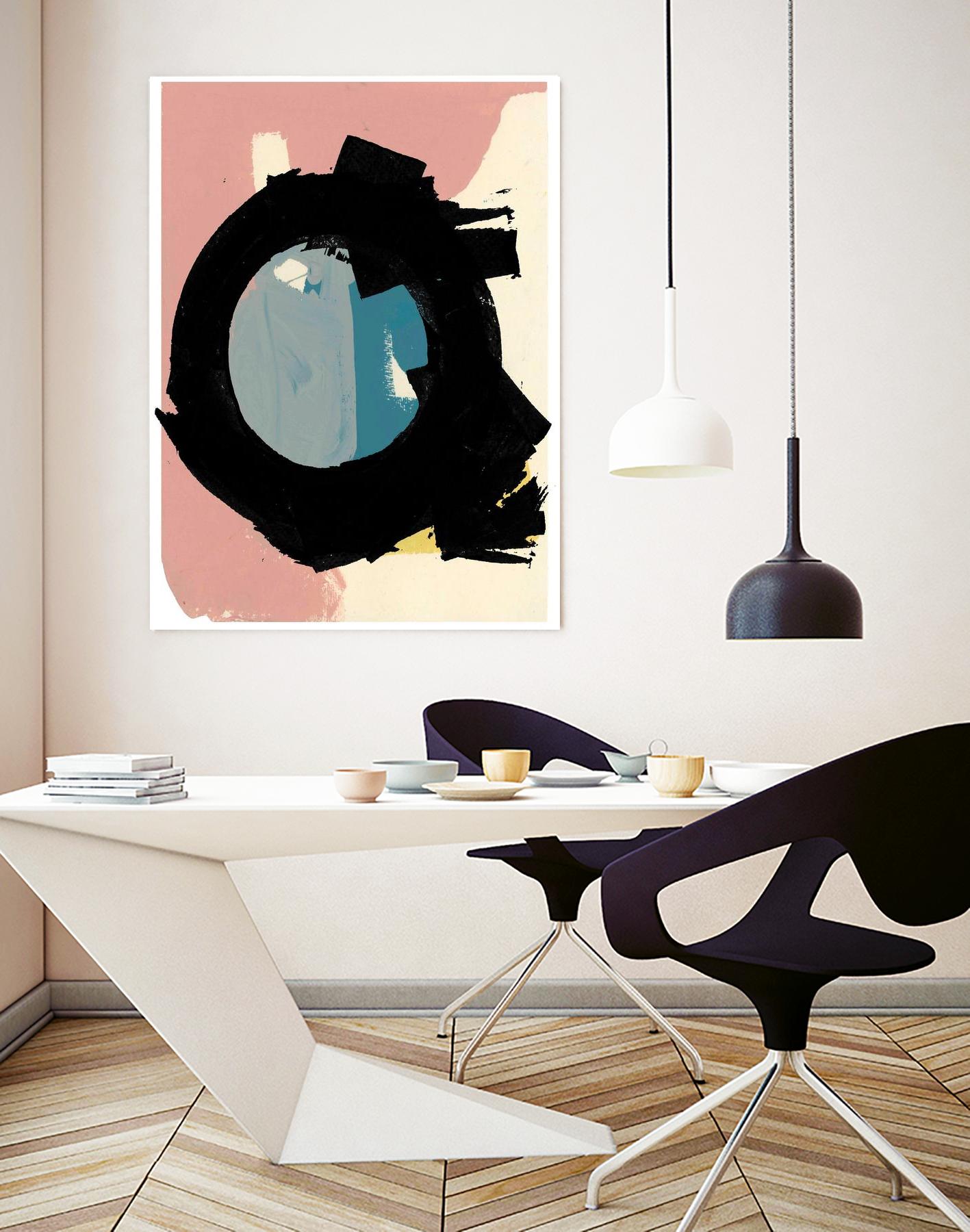 Zen Abstract I by Cartissi on GIANT ART - pink abstract abstract