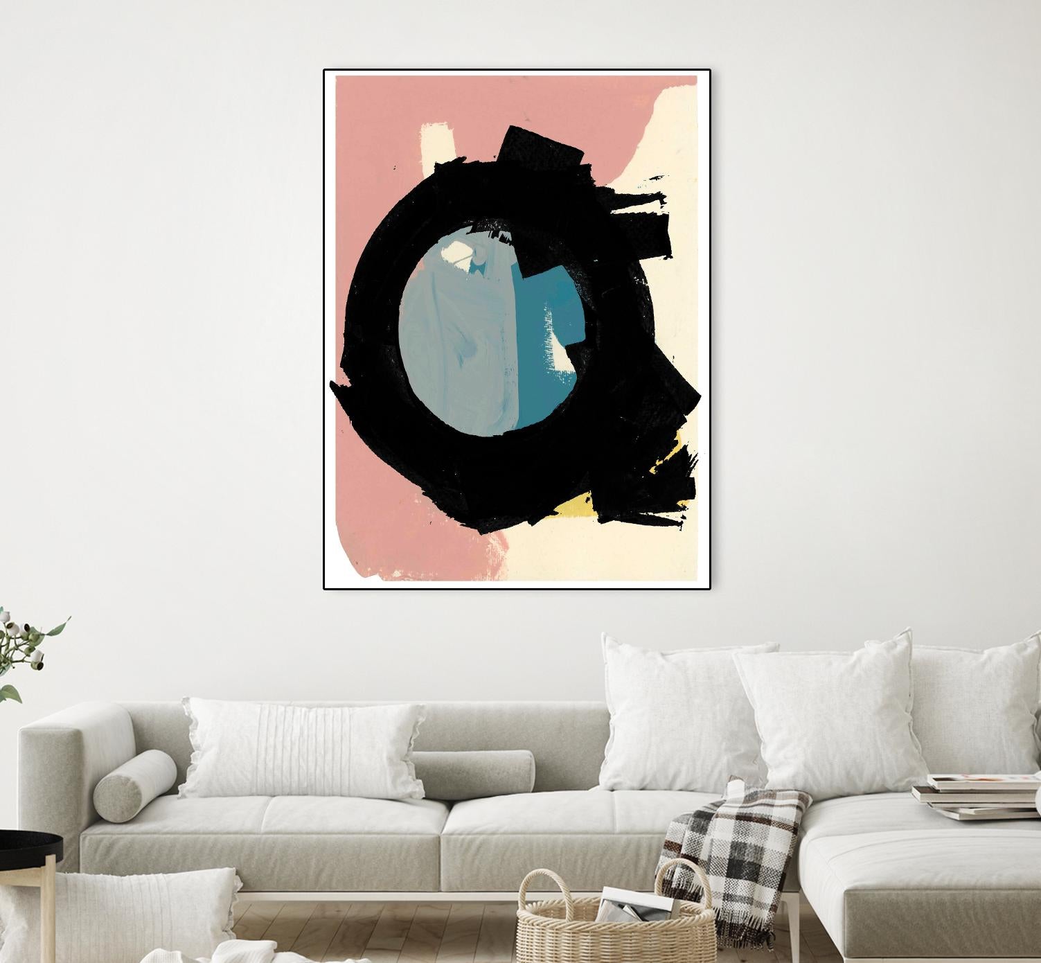 Zen Abstract I by Cartissi on GIANT ART - pink abstract abstract