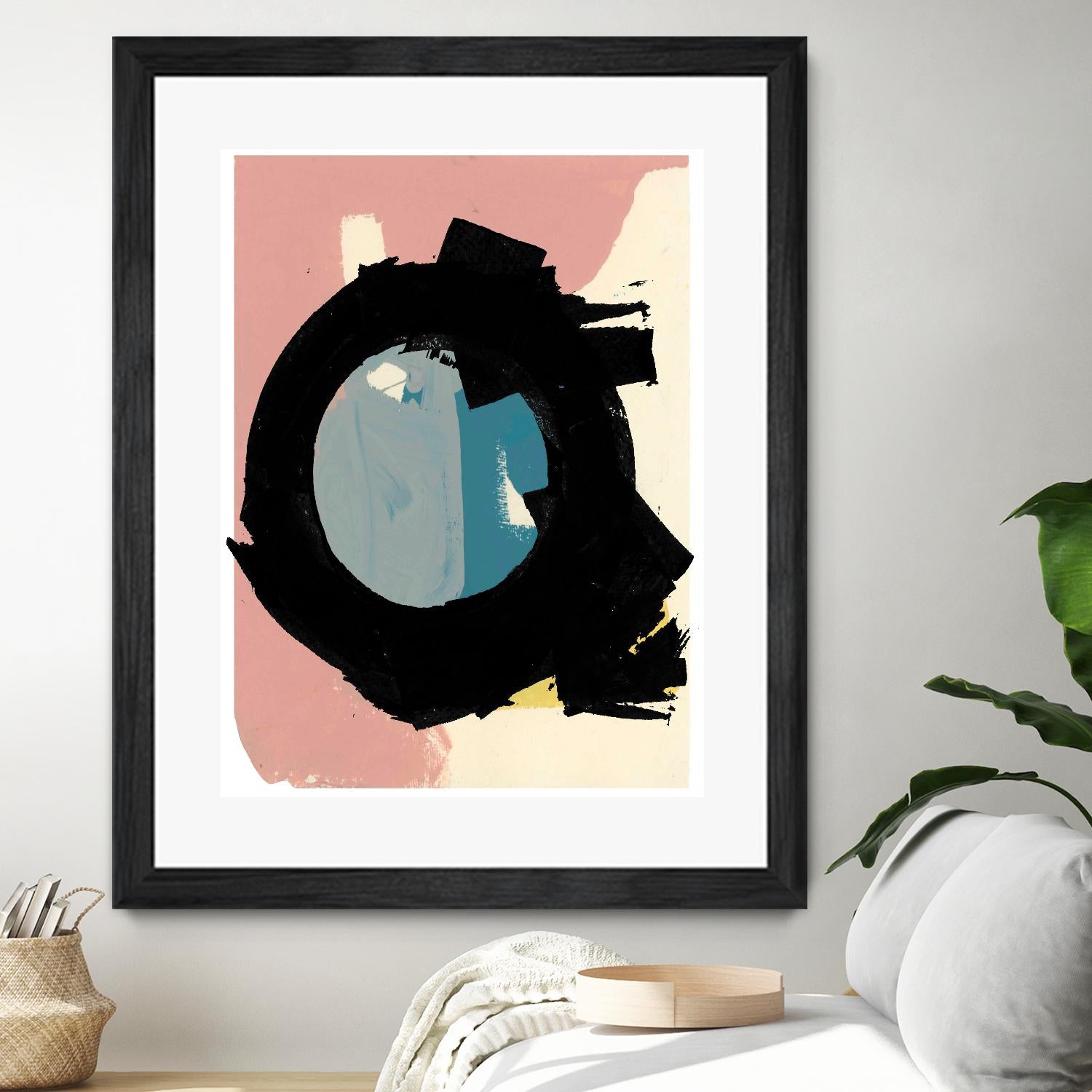 Zen Abstract I by Cartissi on GIANT ART - pink abstract abstract