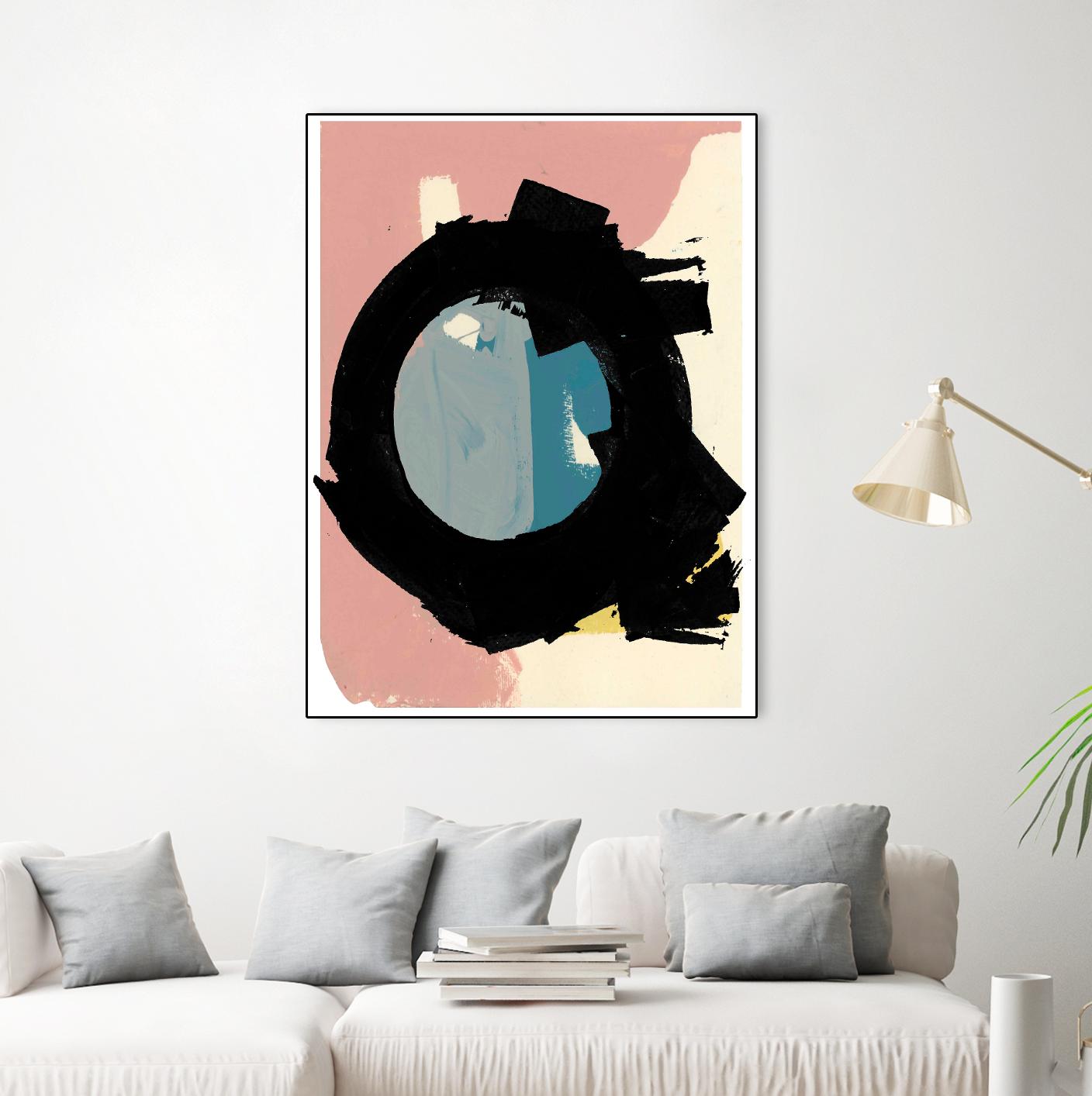 Zen Abstract I by Cartissi on GIANT ART - pink abstract abstract