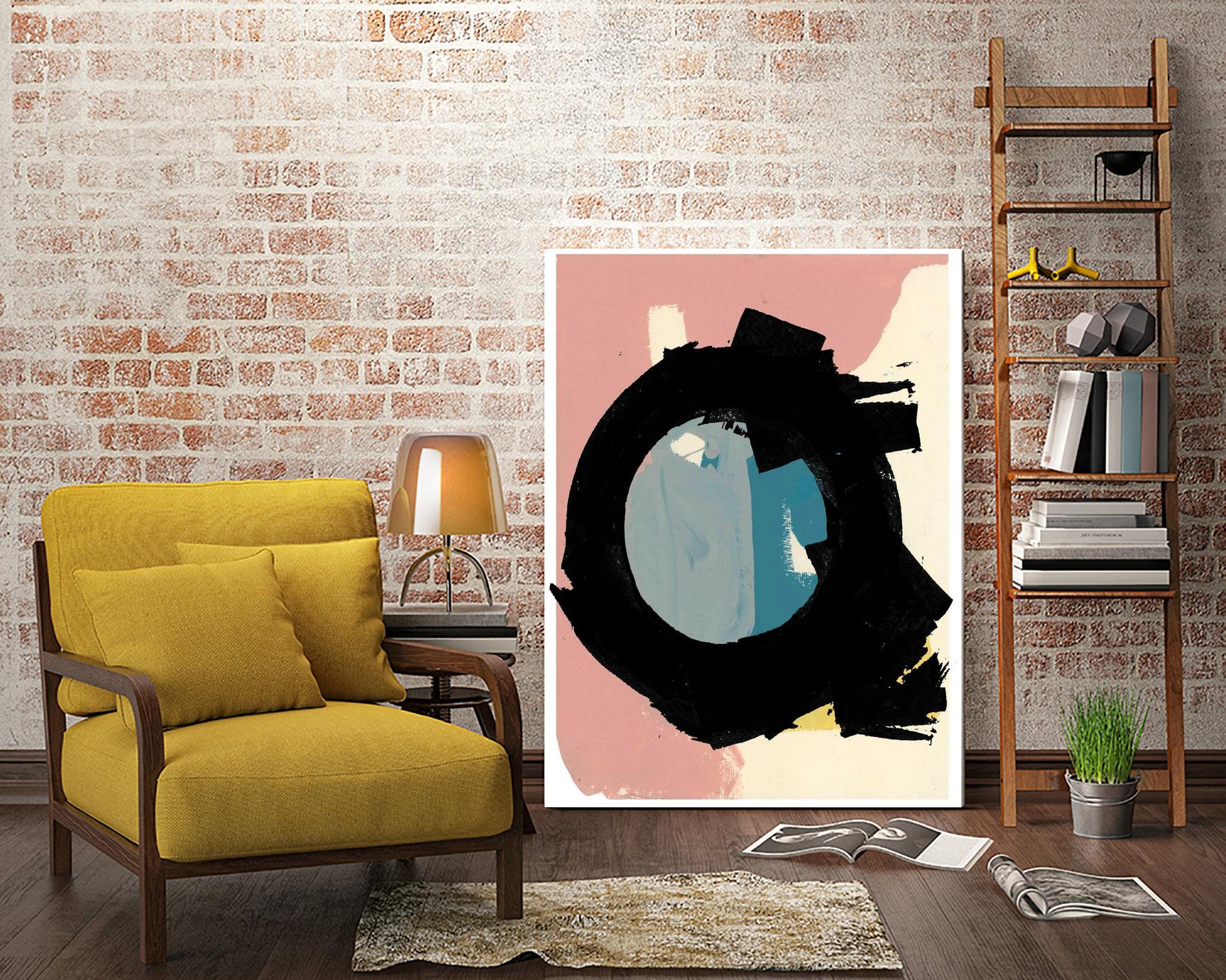 Zen Abstract I by Cartissi on GIANT ART - pink abstract abstract