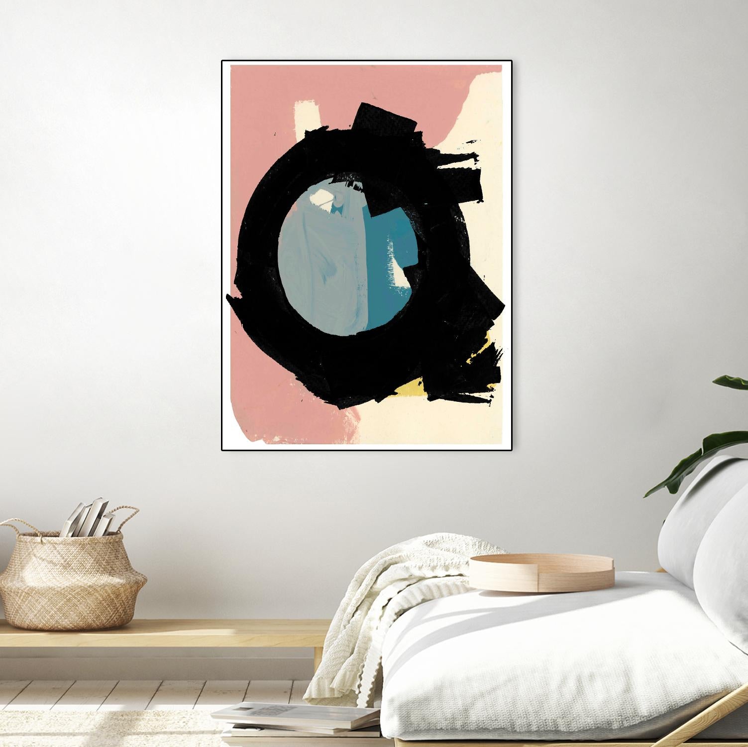 Zen Abstract I by Cartissi on GIANT ART - pink abstract abstract