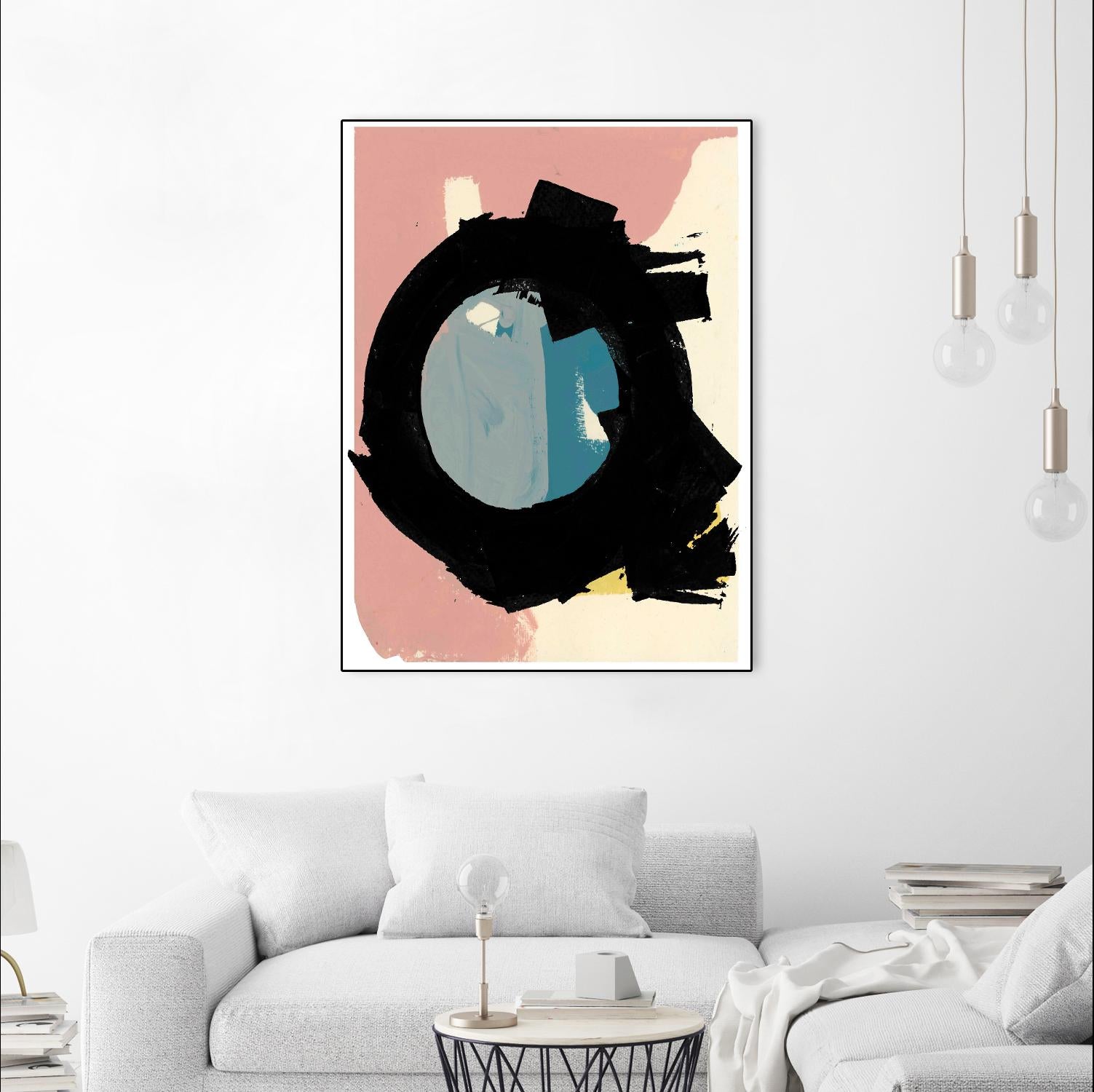 Zen Abstract I by Cartissi on GIANT ART - pink abstract abstract