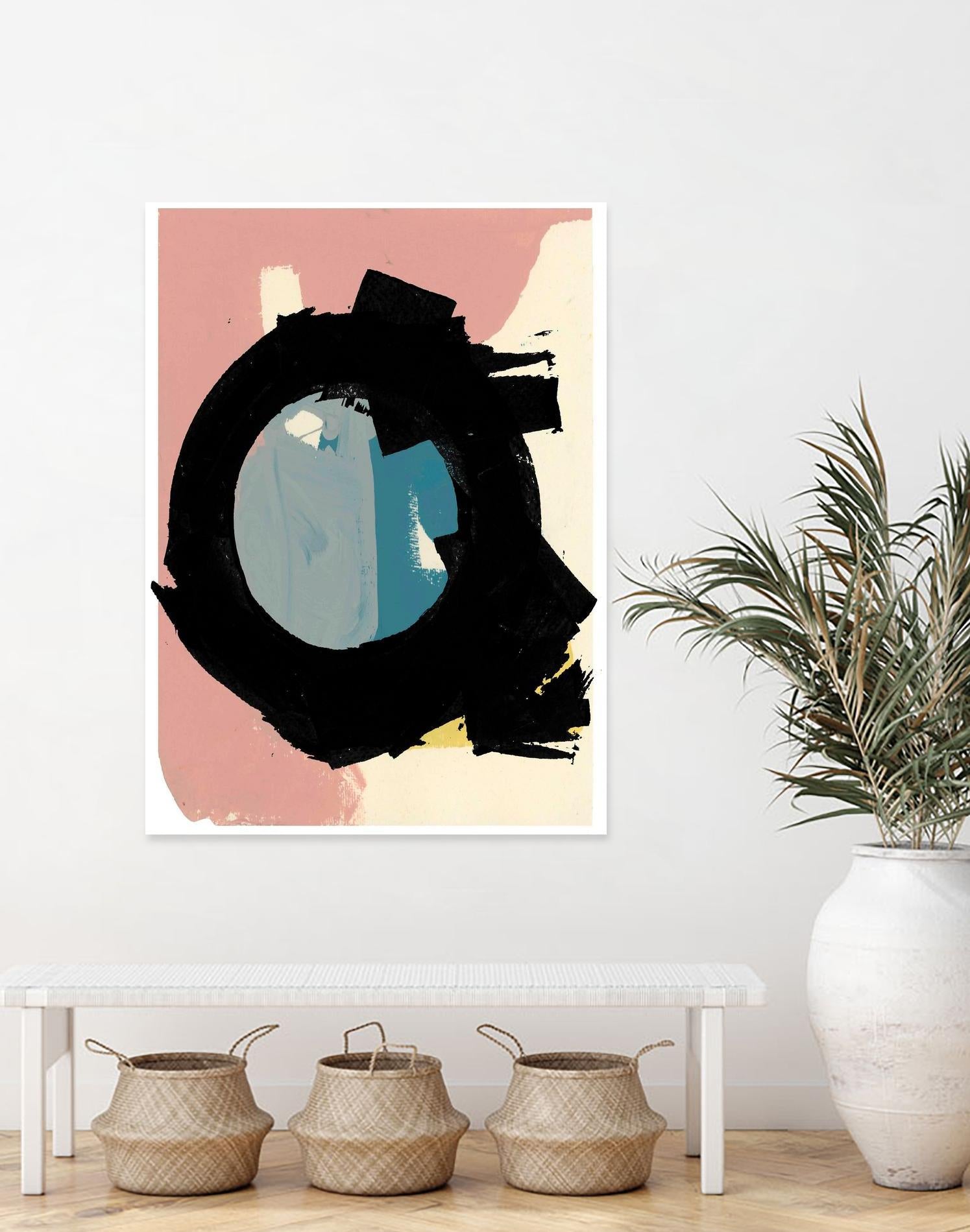 Zen Abstract I by Cartissi on GIANT ART - pink abstract abstract