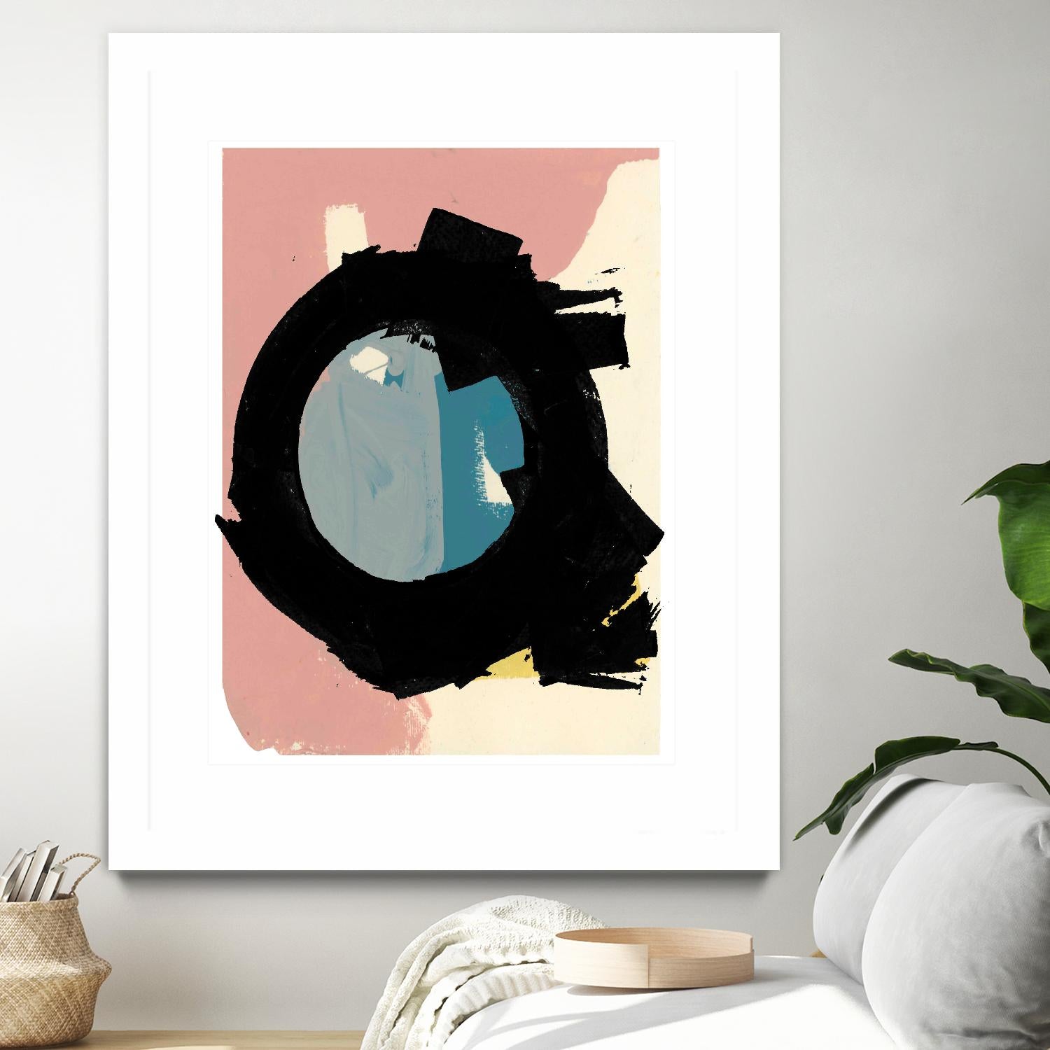 Zen Abstract I by Cartissi on GIANT ART - pink abstract abstract