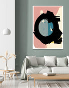 Zen Abstract I by Cartissi on GIANT ART - pink abstract abstract