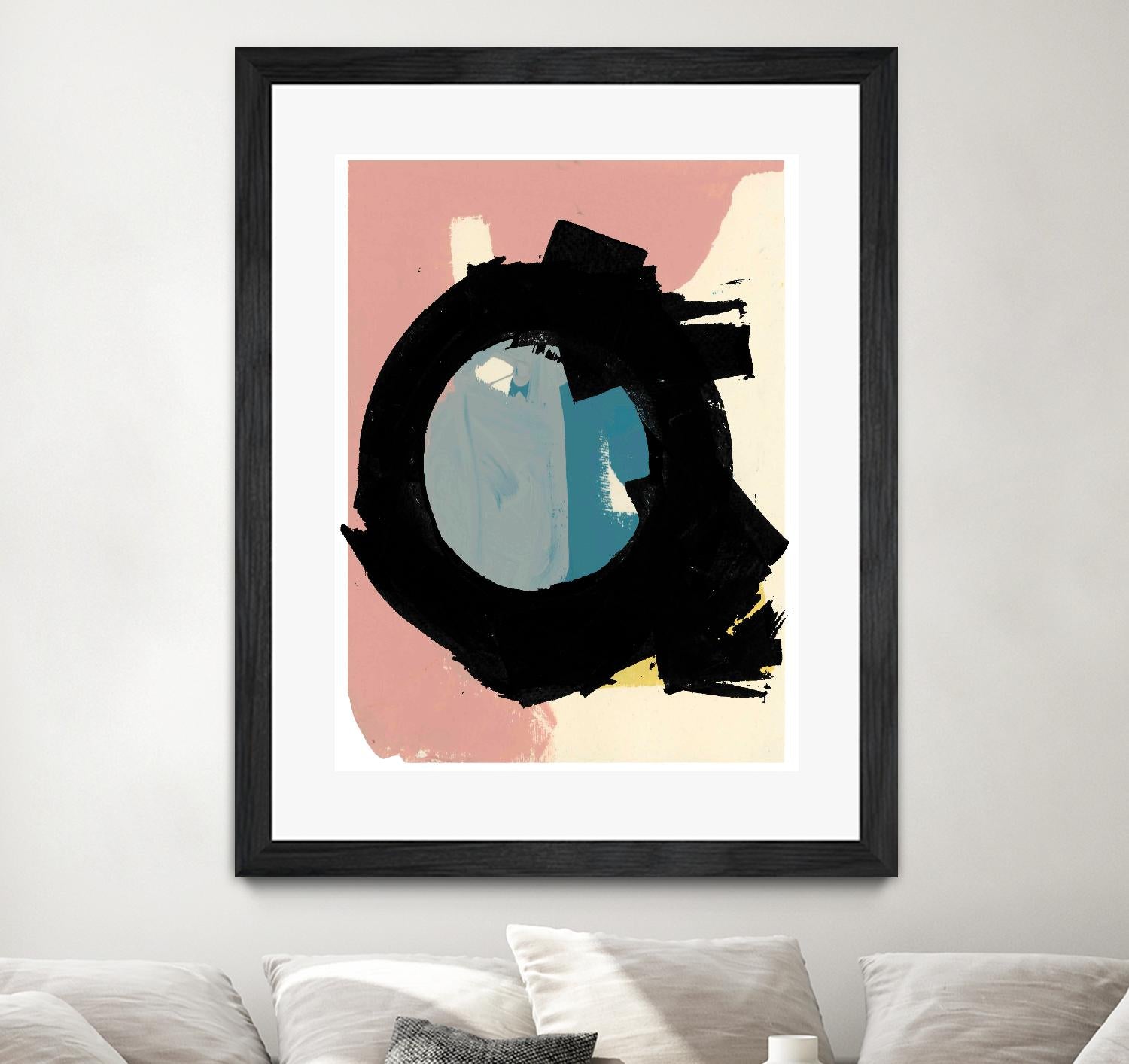 Zen Abstract I by Cartissi on GIANT ART - pink abstract abstract