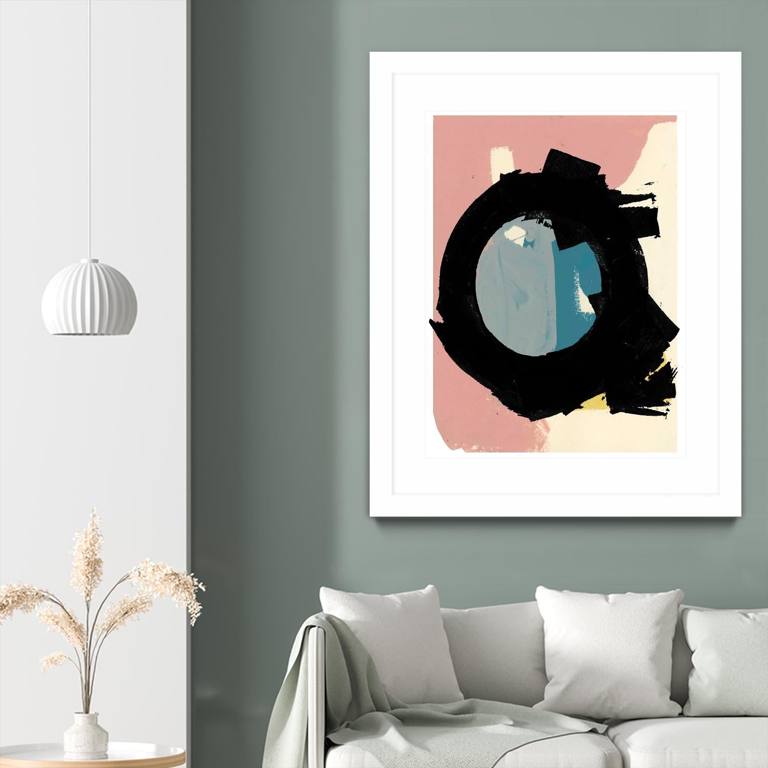 Zen Abstract I by Cartissi on GIANT ART - pink abstract abstract