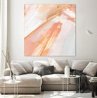 Pink Vanilla III by Annie Warren on GIANT ART - orange abstract abstract