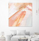 Pink Vanilla III by Annie Warren on GIANT ART - orange abstract abstract