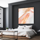 Pink Vanilla III by Annie Warren on GIANT ART - orange abstract abstract