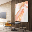 Pink Vanilla III by Annie Warren on GIANT ART - orange abstract abstract