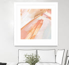 Pink Vanilla III by Annie Warren on GIANT ART - orange abstract abstract