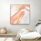 Pink Vanilla III by Annie Warren on GIANT ART - orange abstract abstract