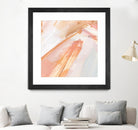 Pink Vanilla III by Annie Warren on GIANT ART - orange abstract abstract