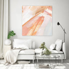 Pink Vanilla III by Annie Warren on GIANT ART - orange abstract abstract