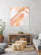 Pink Vanilla III by Annie Warren on GIANT ART - orange abstract abstract