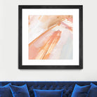 Pink Vanilla III by Annie Warren on GIANT ART - orange abstract abstract