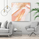 Pink Vanilla III by Annie Warren on GIANT ART - orange abstract abstract