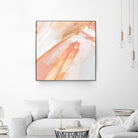 Pink Vanilla III by Annie Warren on GIANT ART - orange abstract abstract