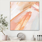 Pink Vanilla III by Annie Warren on GIANT ART - orange abstract abstract