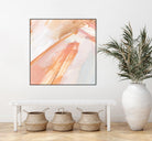 Pink Vanilla III by Annie Warren on GIANT ART - orange abstract abstract