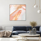Pink Vanilla III by Annie Warren on GIANT ART - orange abstract abstract