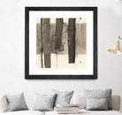 Wood Piling I by Samuel Dixon on GIANT ART - beige abstract abstract