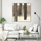 Wood Piling I by Samuel Dixon on GIANT ART - beige abstract abstract