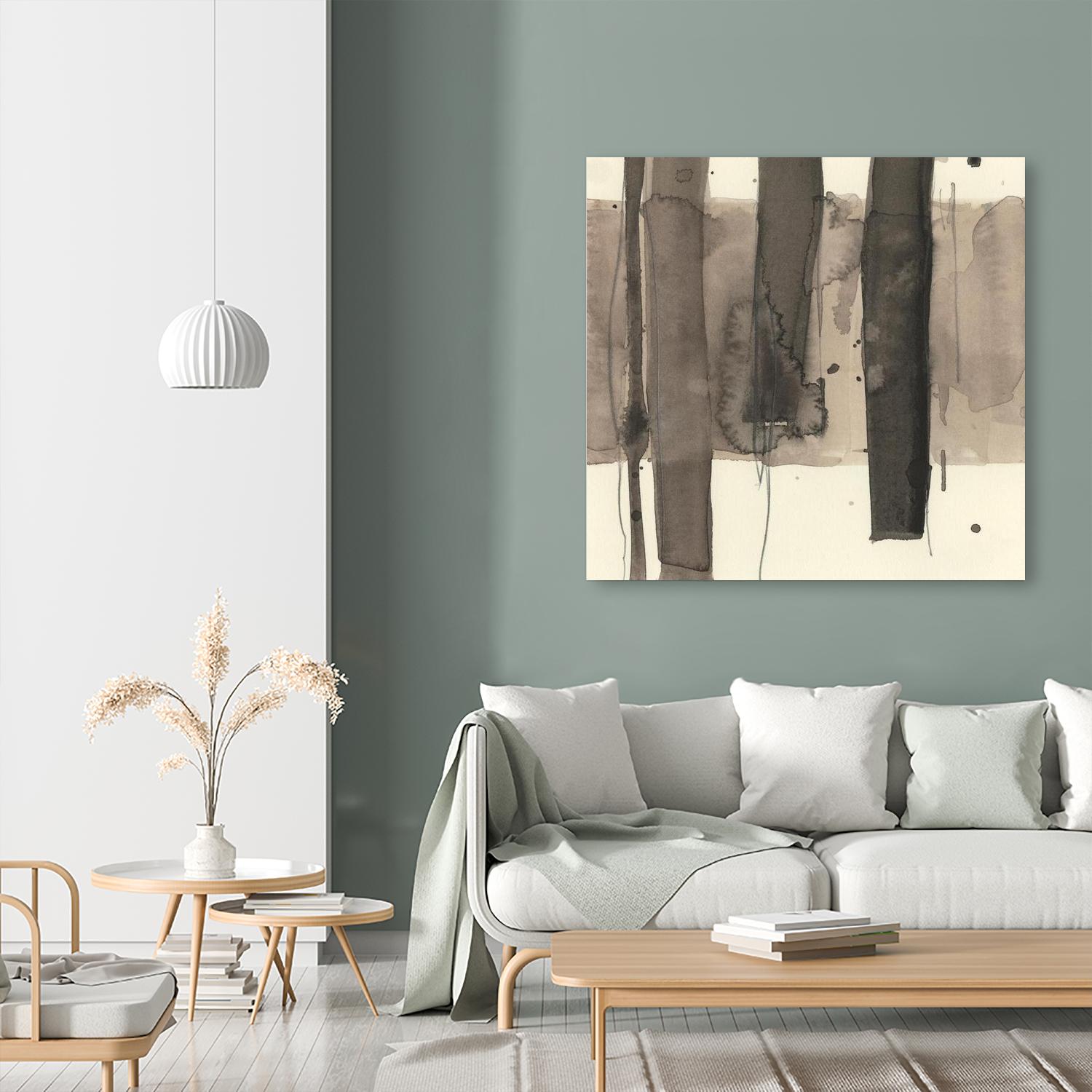 Wood Piling I by Samuel Dixon on GIANT ART - beige abstract abstract