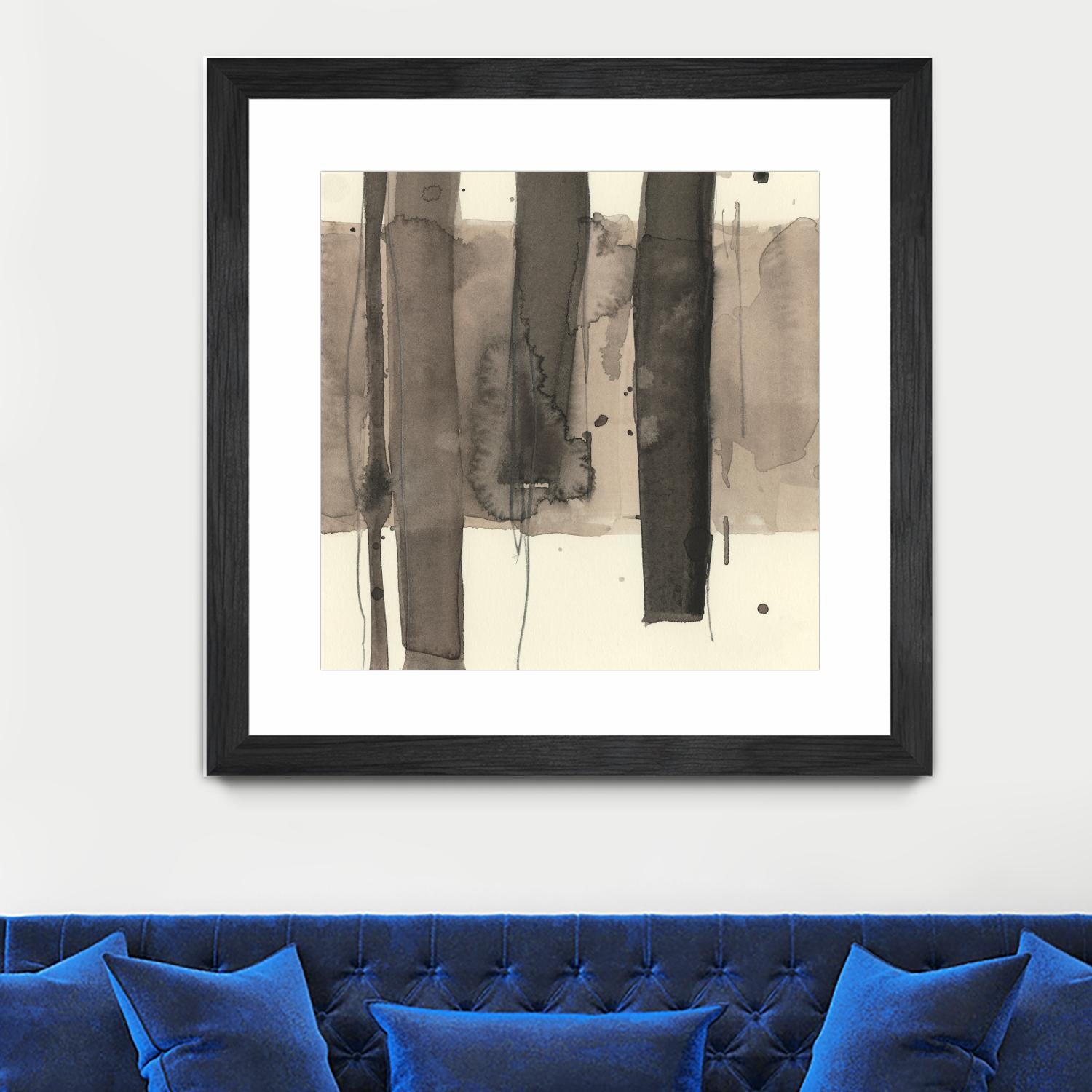 Wood Piling I by Samuel Dixon on GIANT ART - beige abstract abstract