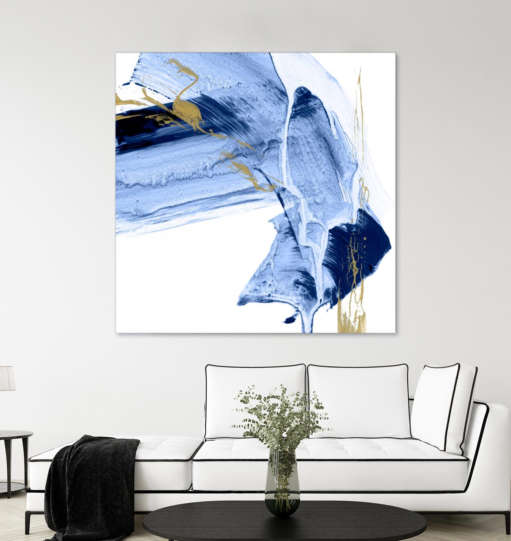 Golden Current I by Ethan Harper on GIANT ART - gold abstract abstract