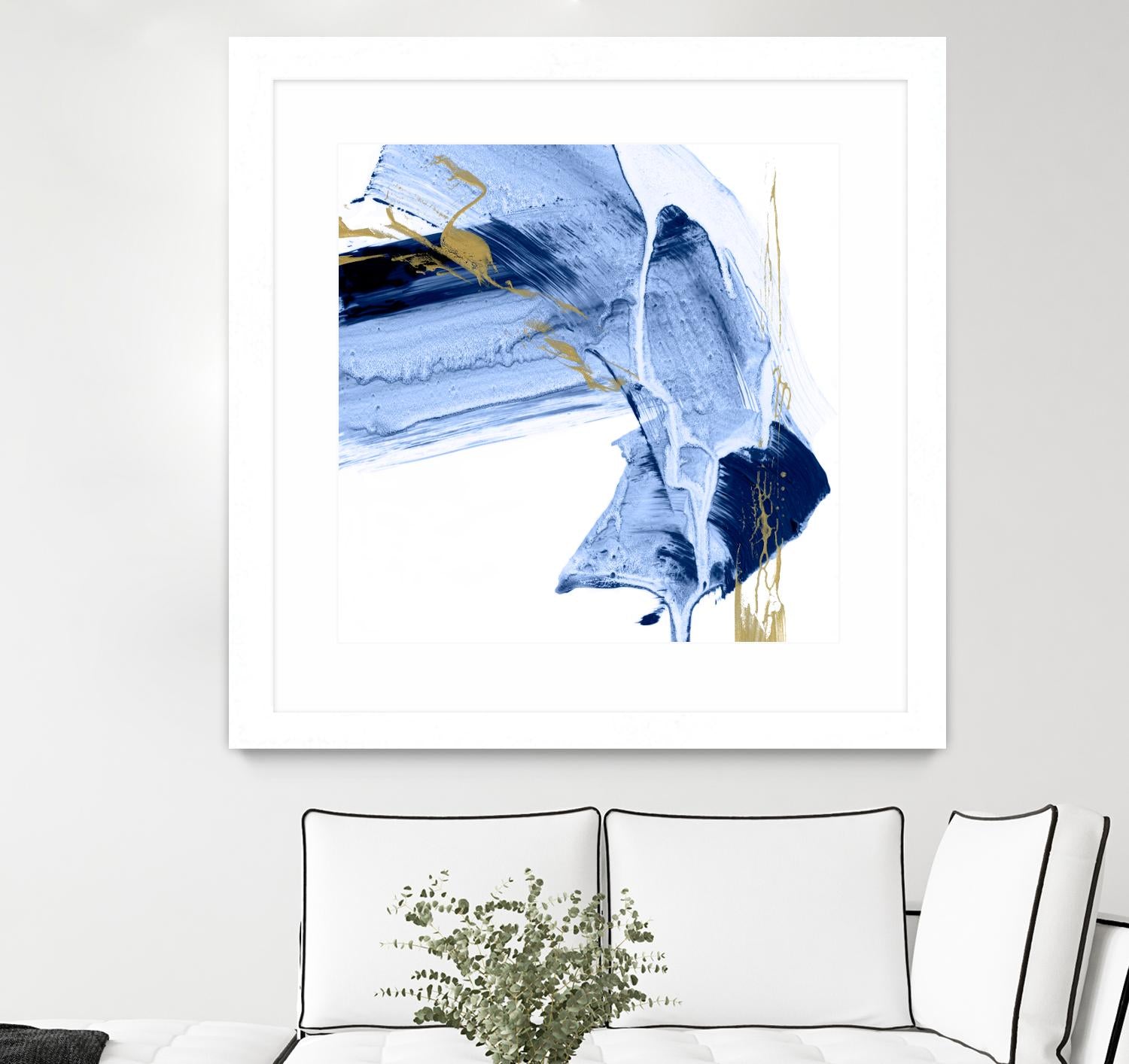 Golden Current I by Ethan Harper on GIANT ART - gold abstract abstract