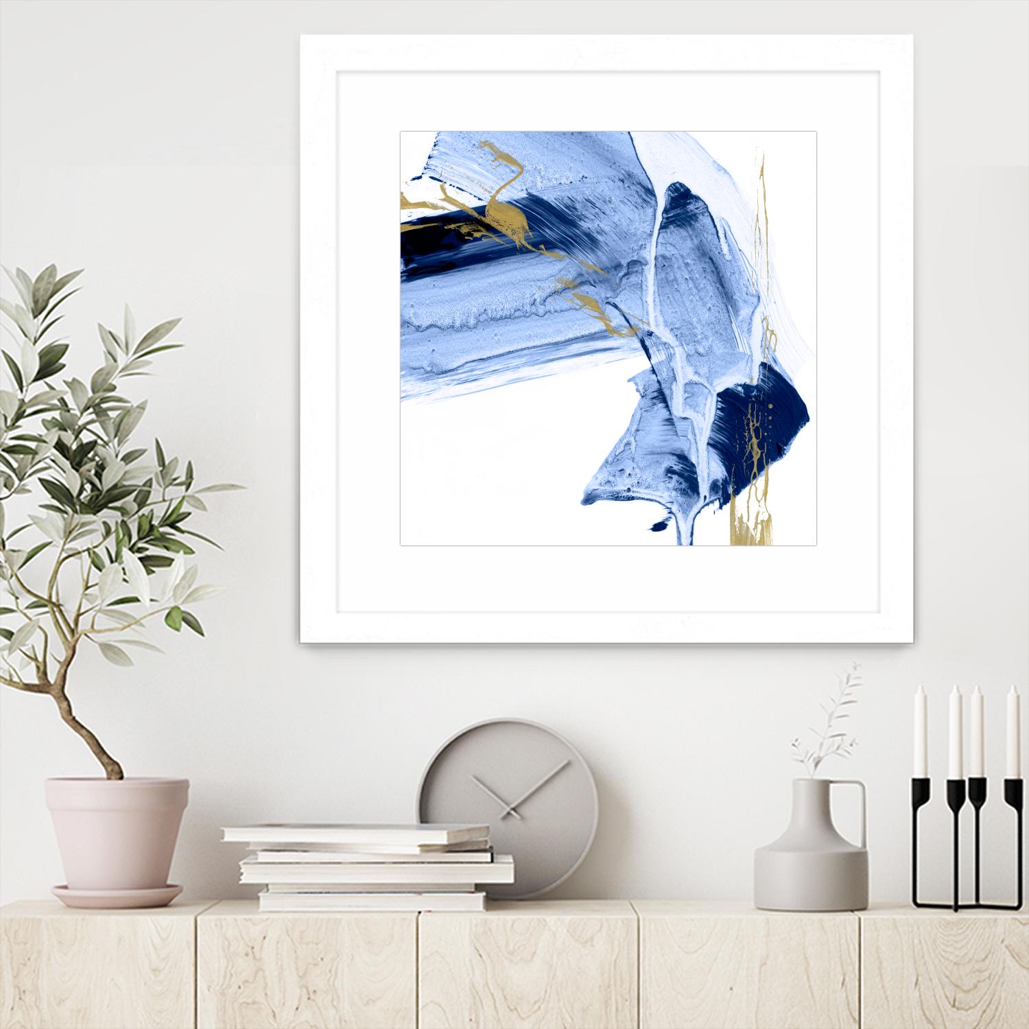 Golden Current I by Ethan Harper on GIANT ART - gold abstract abstract