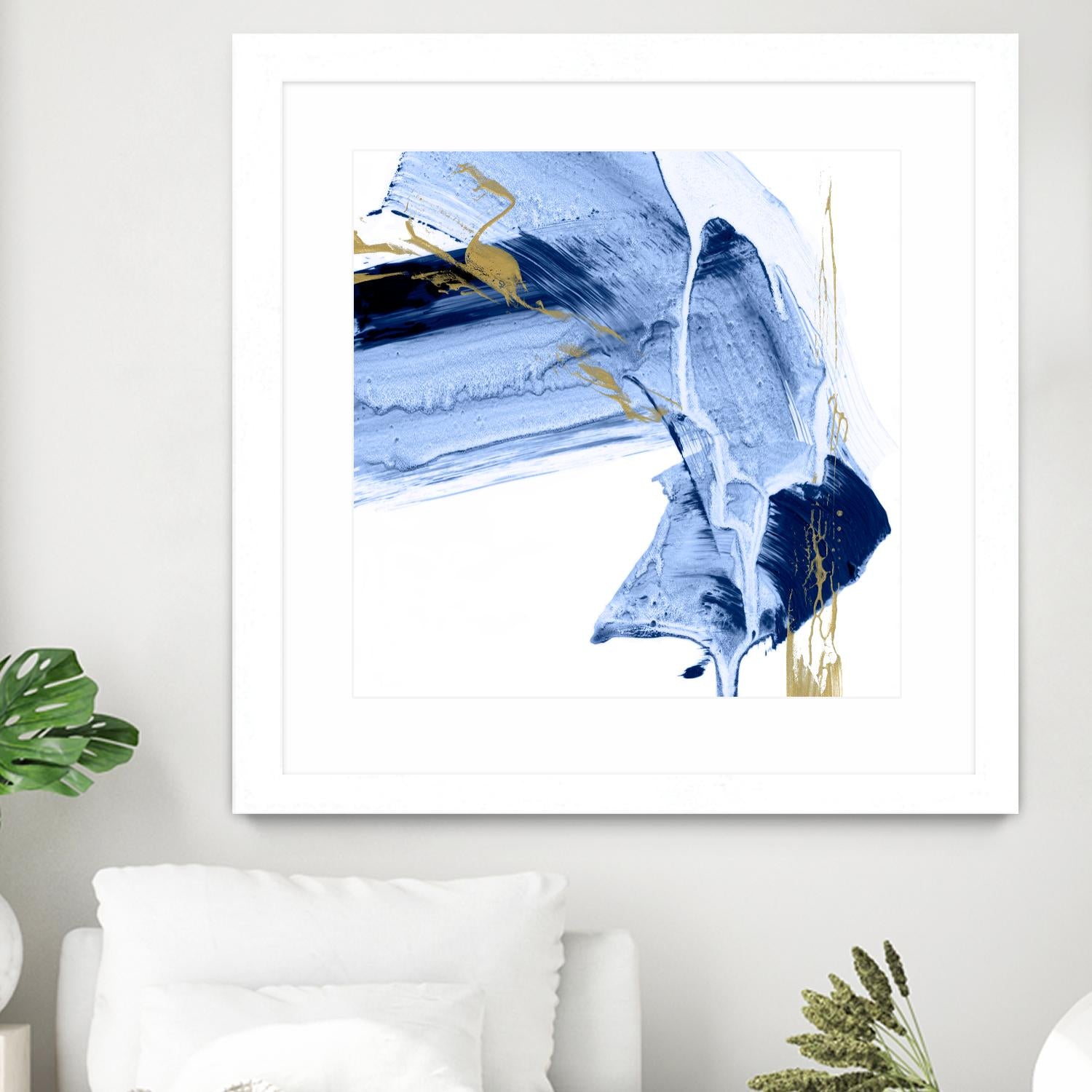 Golden Current I by Ethan Harper on GIANT ART - gold abstract abstract