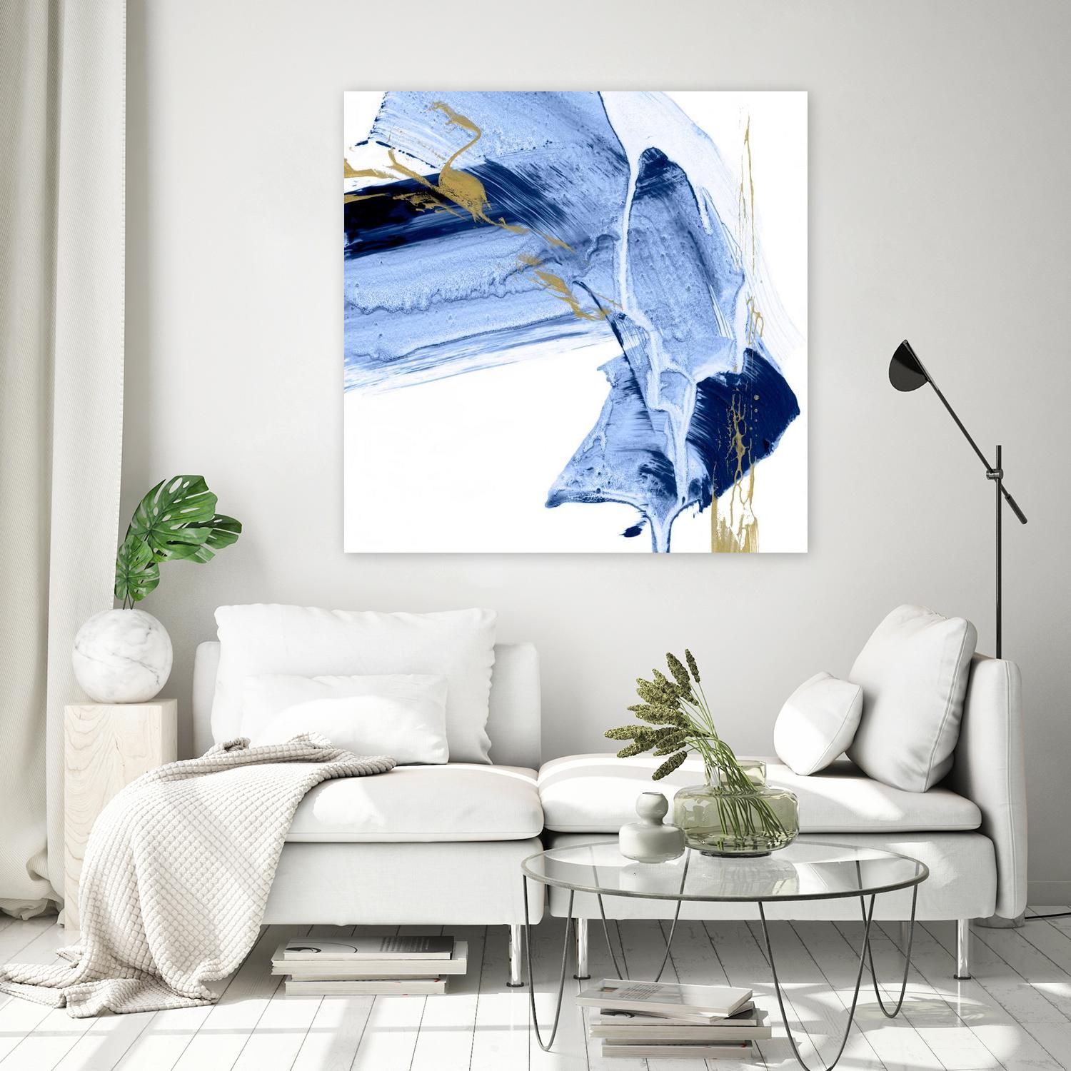 Golden Current I by Ethan Harper on GIANT ART - gold abstract abstract