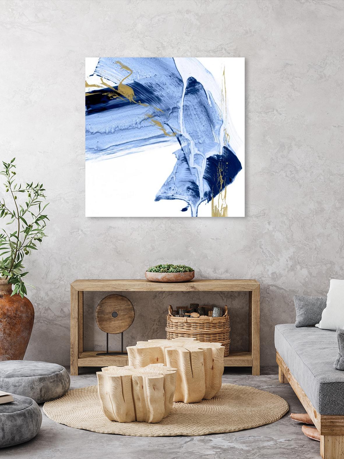 Golden Current I by Ethan Harper on GIANT ART - gold abstract abstract