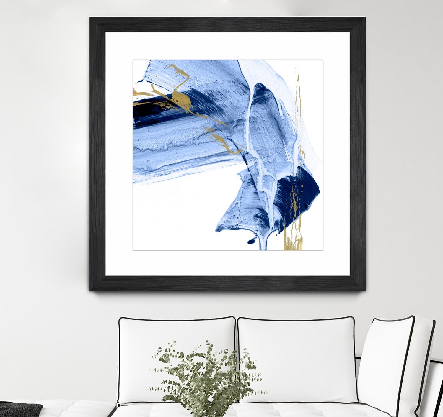 Golden Current I by Ethan Harper on GIANT ART - gold abstract abstract