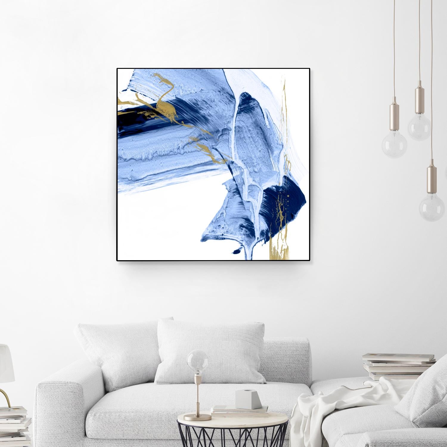 Golden Current I by Ethan Harper on GIANT ART - gold abstract abstract