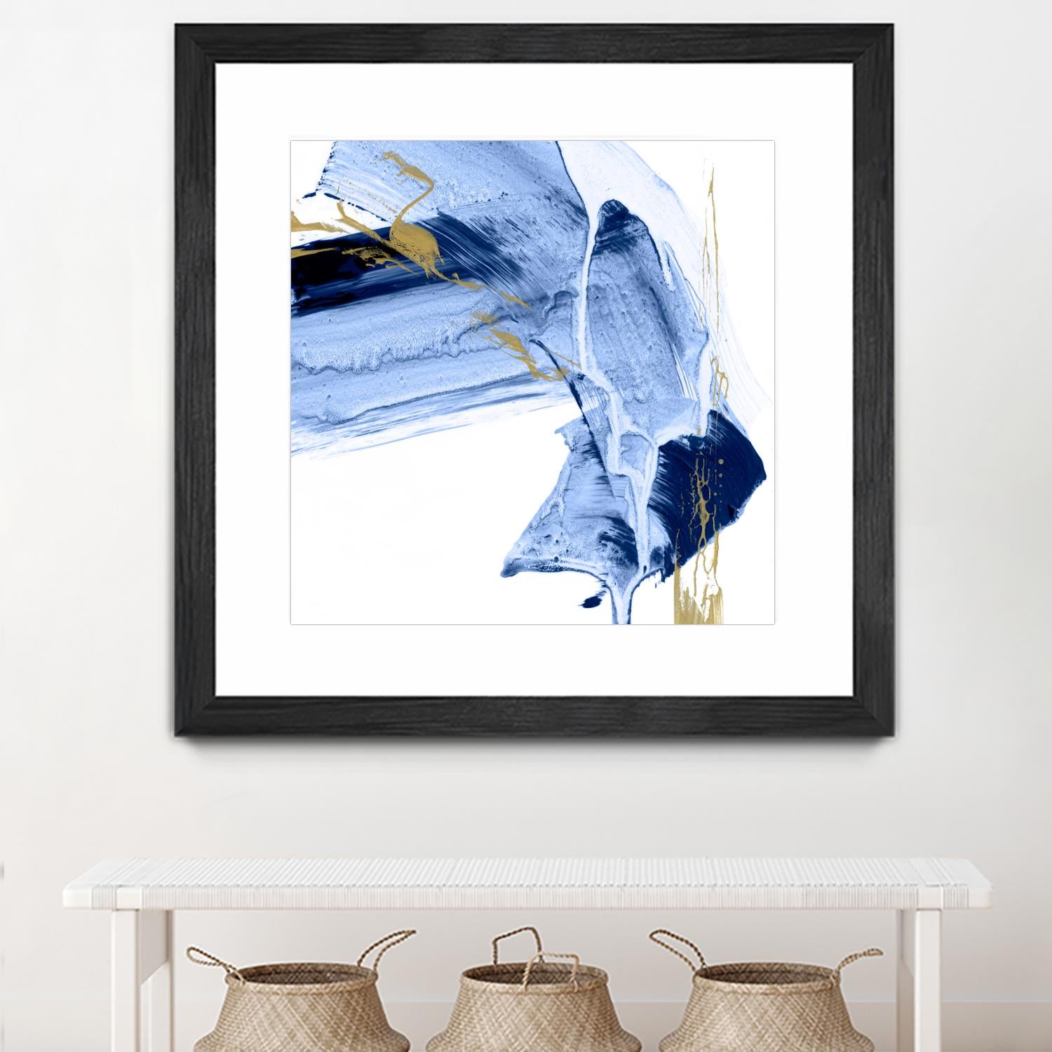 Golden Current I by Ethan Harper on GIANT ART - gold abstract abstract